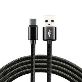 EVERACTIVE Cabo USB - USB-C  com Suporte para Carregamento Rápido de até 3A CBB-1CB 100cm