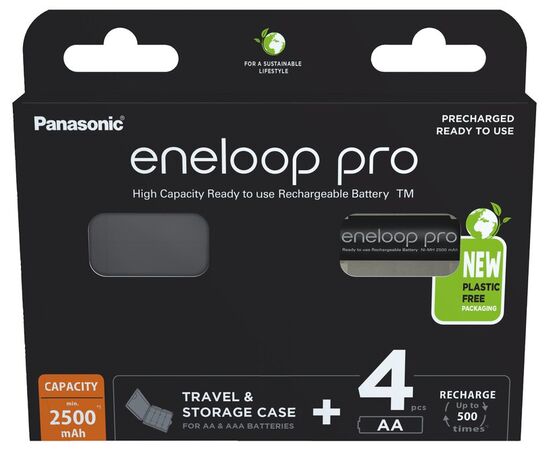 ENELOOP Pro Pilha Recarregável AA 2500mAh