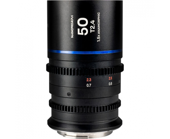 LAOWA Nanomorph 50mm T2.4 1.5X S35 (Blue Flare) L-Mount