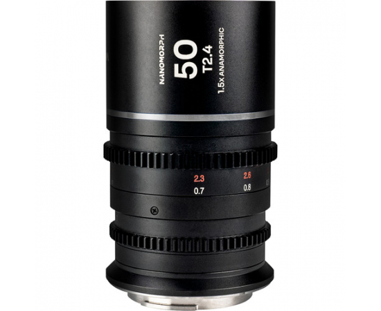 LAOWA Nanomorph 50mm T2.4 1.5X S35 (Silver Flare) PL + Canon EF