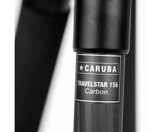 CARUBA Tripé de Carbono com Cabeça de Bola Travelstar 156