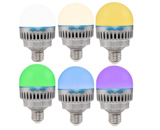 NANLITE Lâmpada RGB PavoBulb 10C 1KIT