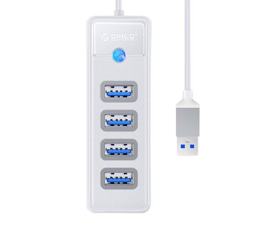 ORICO Hub USB para 4xUSB 3.0 Branco - 0.15m