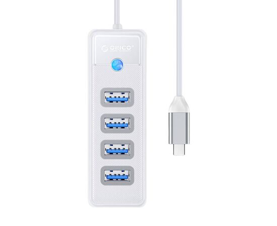 ORICO Hub USB para 4xTipo - C 3.0 Branco - 0.15m