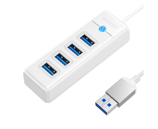 ORICO Hub USB para 4xUSB 3.0 Branco - 0.15m