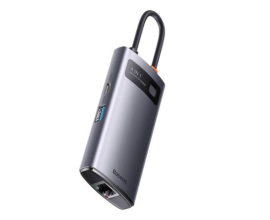BASEUS Hub Multi-Funcional USB-C para USB 3.2 / Ethernet RJ45