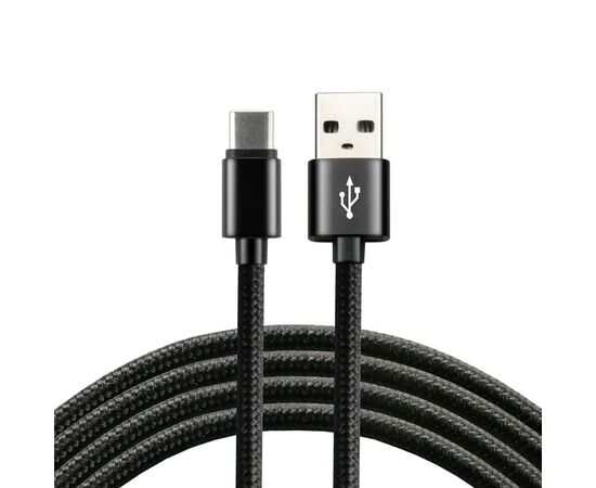 EVERACTIVE Cabo USB - USB-C  com Suporte para Carregamento Rápido de até 3A CBB-1CB 100cm