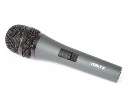 VONYX Microfone de Mão com Cabo XLR de 5metros DM825