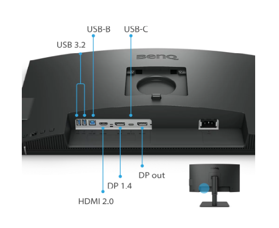 BENQ Monitor 25" para Desenhadores HDR PD2506Q