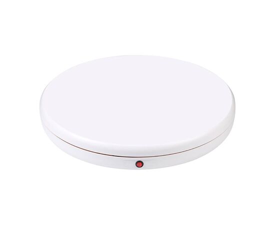 PULUZ Mesa Giratória 360º USB 45cm Branco