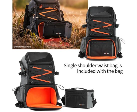 K&F CONCEPT Mochila Multifuncional Camera Backpack KF13.107 - 32L