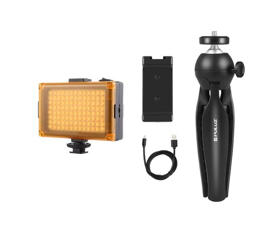 PULUZ Kit Broadcast para Smartphone (Tripé + LED + Suporte Smartphone)