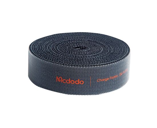 MCDODO Rolo em Velcro 3m - Preto