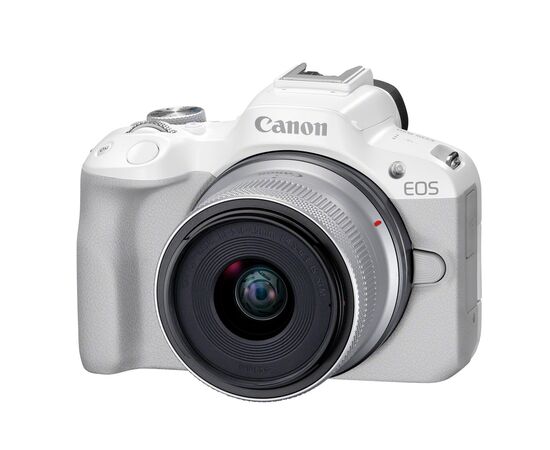 CANON EOS R50 + RF-S 18-45mm (Branco) C