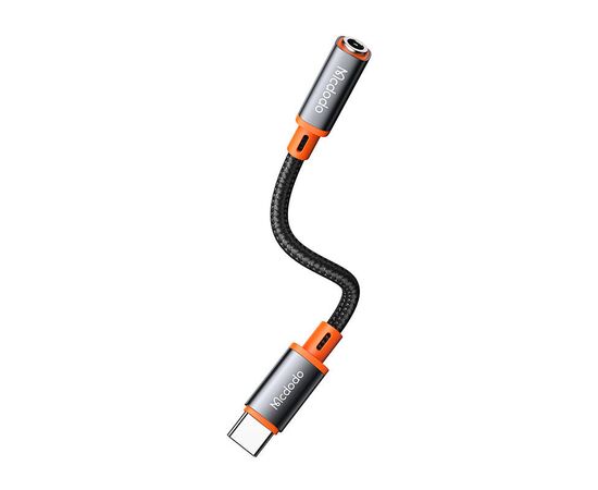 MCDODO Cabo Adaptador Macho USB-C - Jack Fêmea 3.5mm