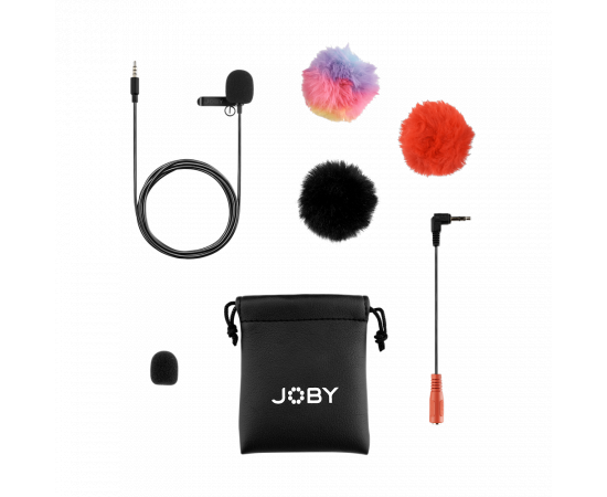 JOBY Microfone de Lapela Lavalier Móvel JB01716-BWW