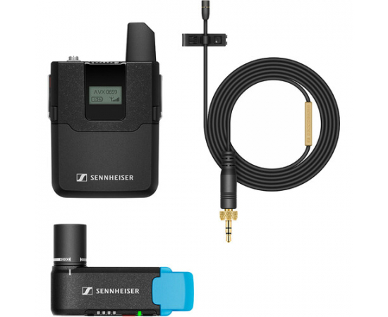 SENNHEISER Kit Microfone de Lapela Wireless AVX MKE2 SET