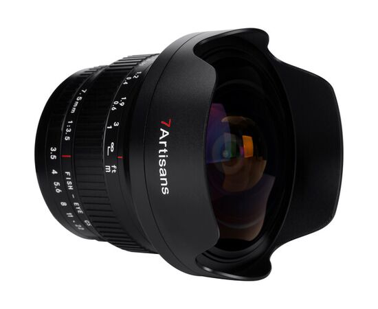 7ARTISANS Lente Fisheye 7.5mm f/3.5 Canon EF