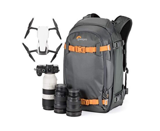 LOWEPRO Mochila Whistler Backpack 350 AW II Green Conversion - Cinza