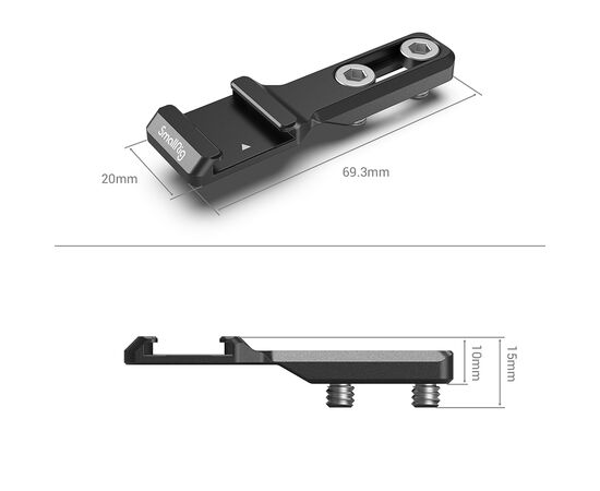 SMALLRIG 2879 Extensão de Sapata Fria