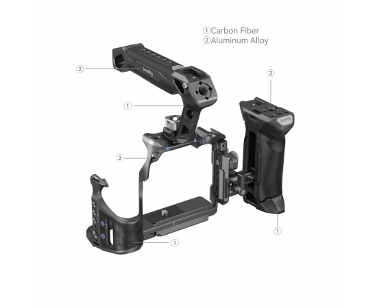 SMALLRIG 3710 "Rhinoceros" Kit Cage para Sony Alpha 7R V / Alpha 7 IV / Alpha 7S III