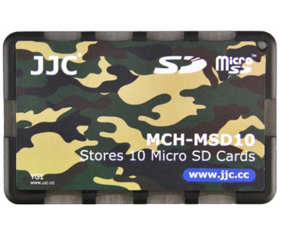 JJC ESTOJO PARA CARTÕES DE MEMÓRIA - MCH-MSD10YG