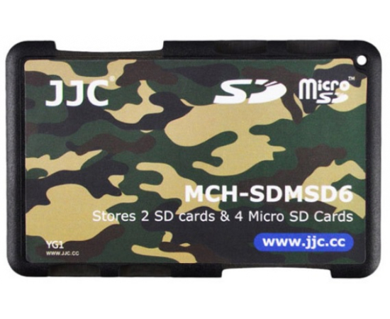 JJC ESTOJO PARA CARTÕES DE MEMÓRIA - MCH-SDMSD6YG