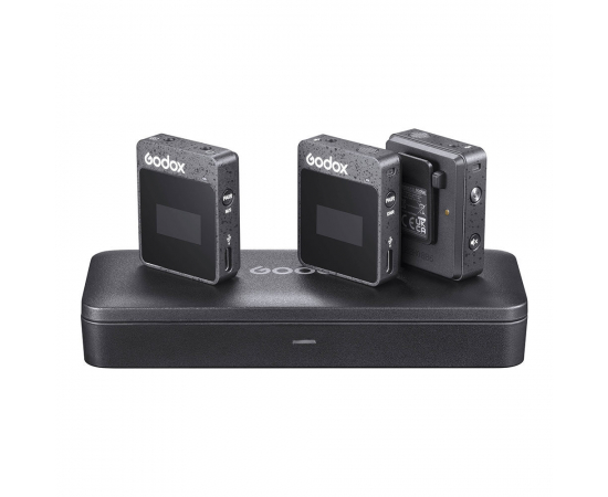 GODOX Microfone de Lapela MoveLink II M2 - Preto