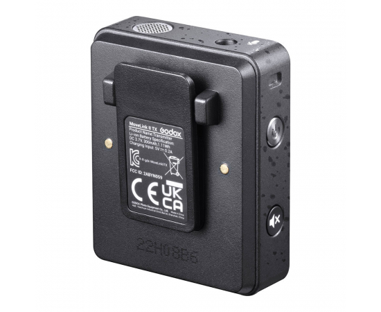 GODOX Microfone de Lapela MoveLink II M2 - Preto