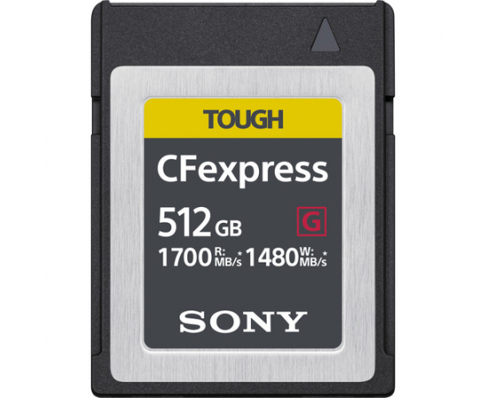 SONY CFexpress Type B R1700 / W1480 512GB