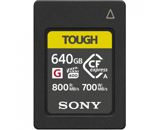 SONY Though CFextreme Série CEA-G Type A CFexpress 800MB/s 640GB