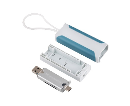 JJC Estojo para Cartões SD / TF / nanoSIM / USB 3.0 Multi-function Card Reader MCR-STM5WB