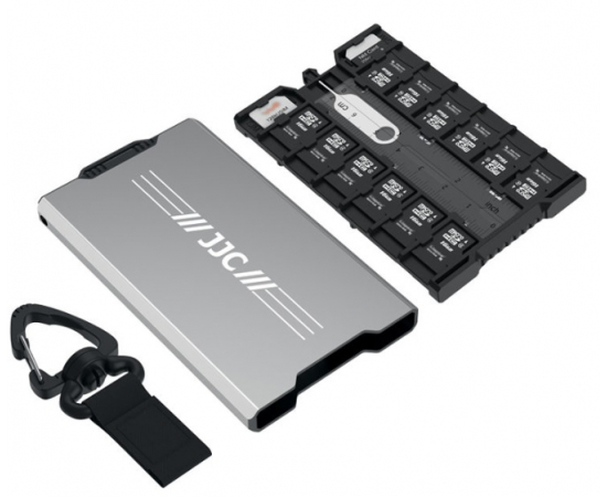 JJC Estojo para Cartões SD/microSD/nanoSIM/NM SW-MCR1