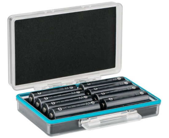 JJC Estojo para Pilhas AA Pilha / 14500 Pilha BC-3X8AA