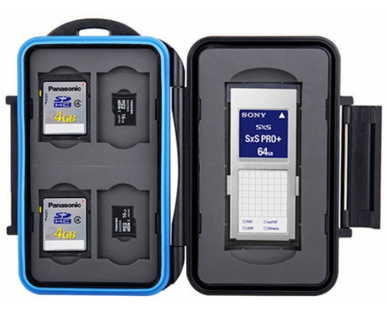 JJC ESTOJO PARA CARTÕES DE MEMÓRIA - MC-STX9