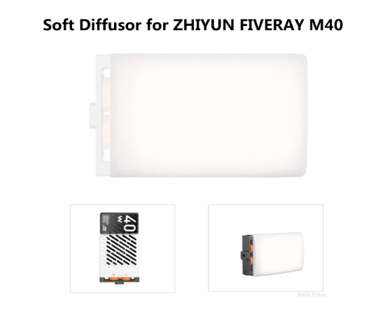 ZHIYUN Difusor de Silicone para FIVERAY M40