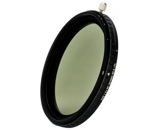 JJC Filtro ND Variável + CPL ND2-32 2 em 1 F-NC77 77mm - 82mm