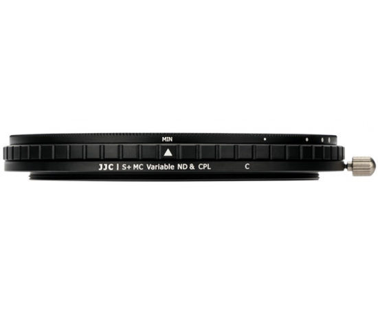JJC Filtro ND Variável + CPL ND2-32 2 em 1 F-NC52 52mm - 55mm