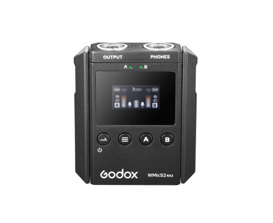 GODOX Receptor Wireless WMicS2 RX2 UHF