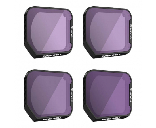 FREEWELL Standard Day Conjunto de 4 Filtros UV para DJI Mavic 3 Classic