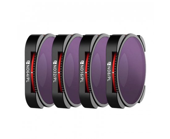 FREEWELL Bright Conjunto de 4 Filtros para GoPro HERO11 / HERO10 / HERO9 Black