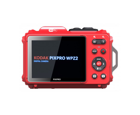 KODAK Câmera Digital PIXPRO WPZ2 Vermelho