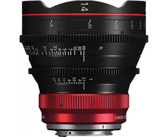 CANON Lente CN-R 14mm T3.1 LF