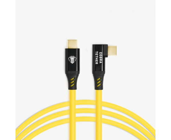 COBRA TETHER CABO USB-C 90º - 10M YELLOW