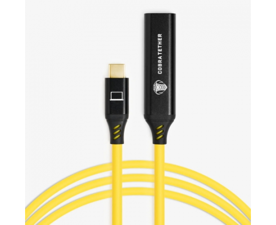 COBRA TETHER CABO EXTENSÃO USB-C - 10M YELLOW