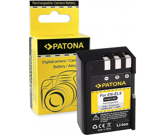 PATONA Bateria EN-EL9 (1000mAh)