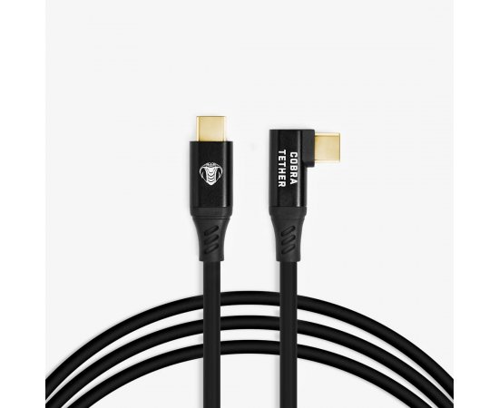 COBRA TETHER CABO USB-C 90º - 10M
