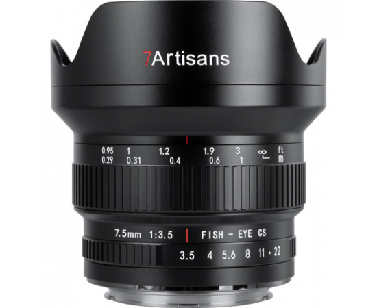 7ARTISANS 7.5mm f/3.5 Fisheye Nikon F