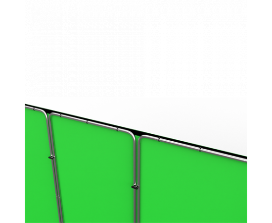 STUDIOKING Panoramic Background Green Screen FSF-240900PT 240x900cm