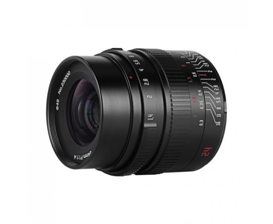 7ARTISANS Lente 24mm f/1.4 Micro 4/3